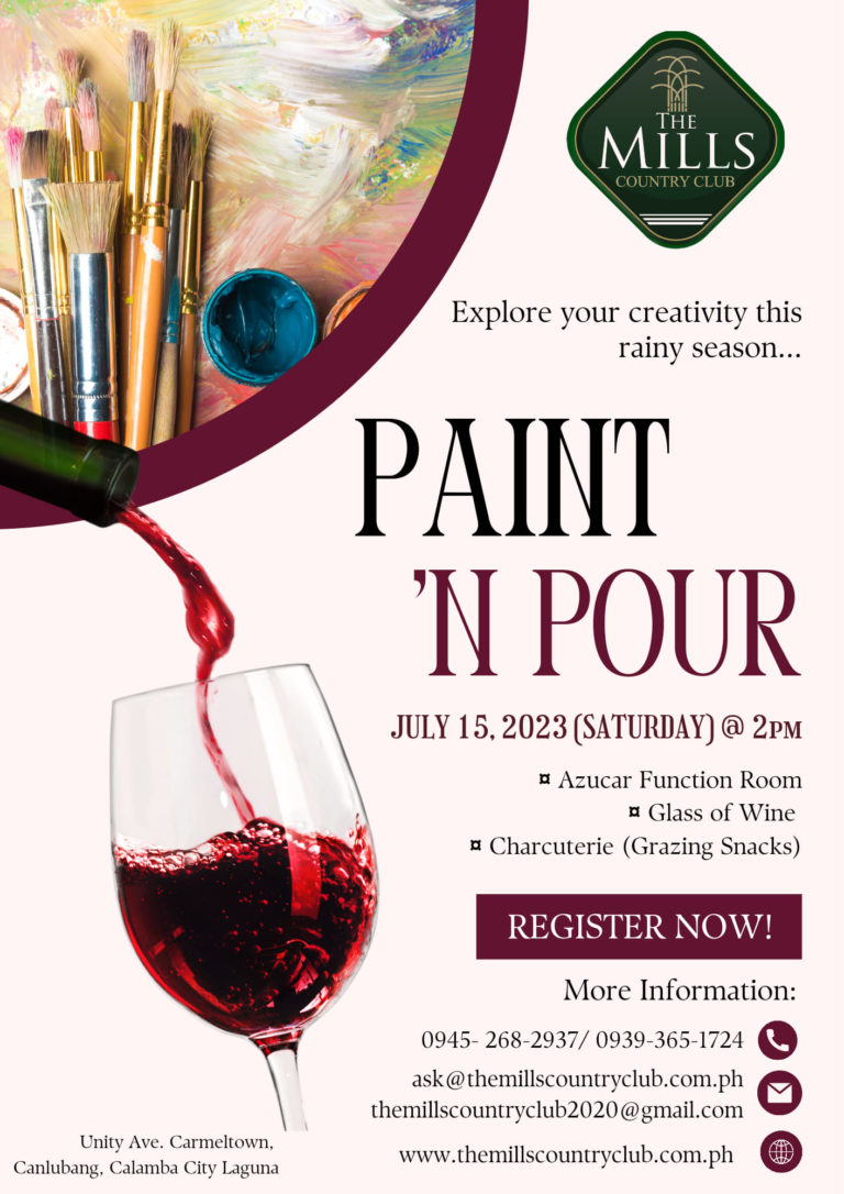 Paint ‘N Pour The Mills Country Club